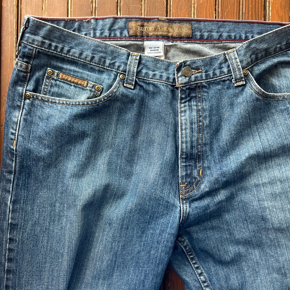 Territory Ahead men's straight leg jeans size 37x34